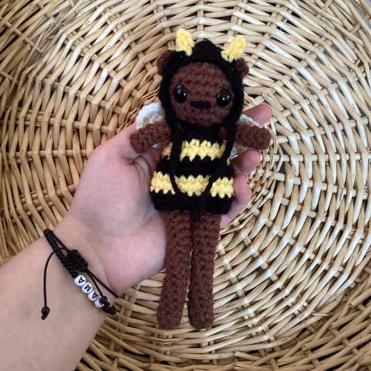 Bear In Bee Costume